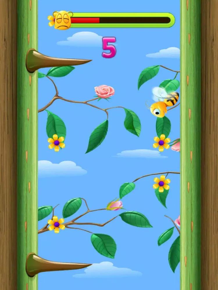Ảnh chụp màn hình của Bee Jump Leader - Brilliantly Jump and Dive iPad 