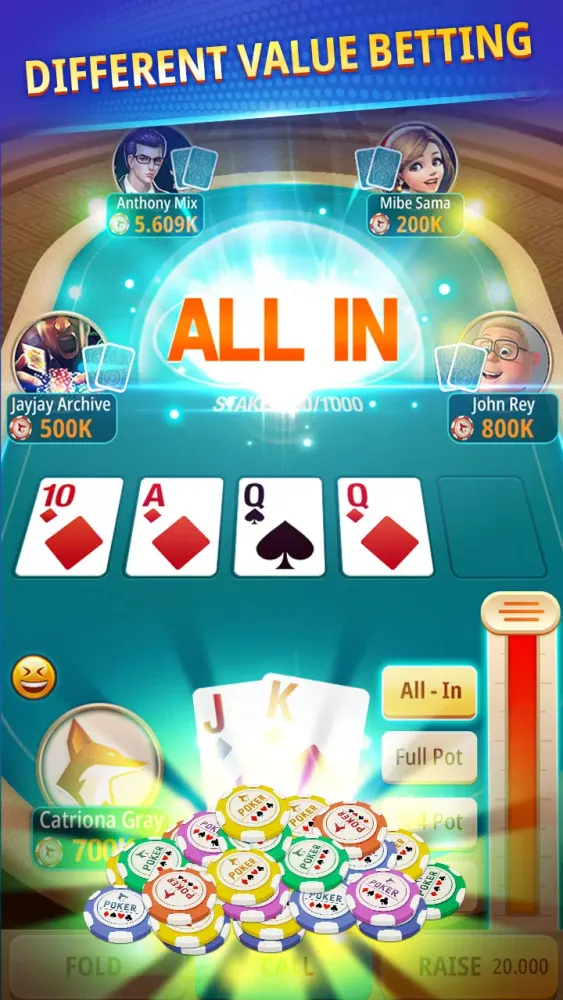Captures d'écran de Poker ZingPlay: Texas Holdem