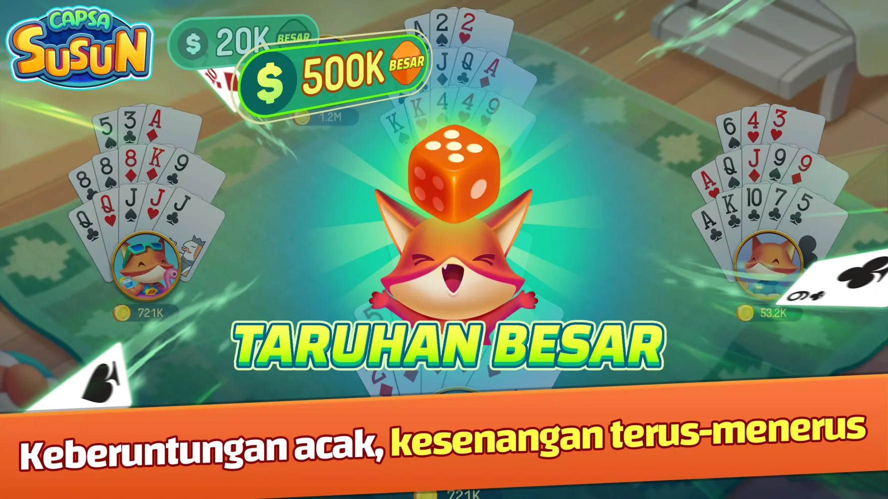 Скриншоты Capsa Susun ZingPlay Kartu