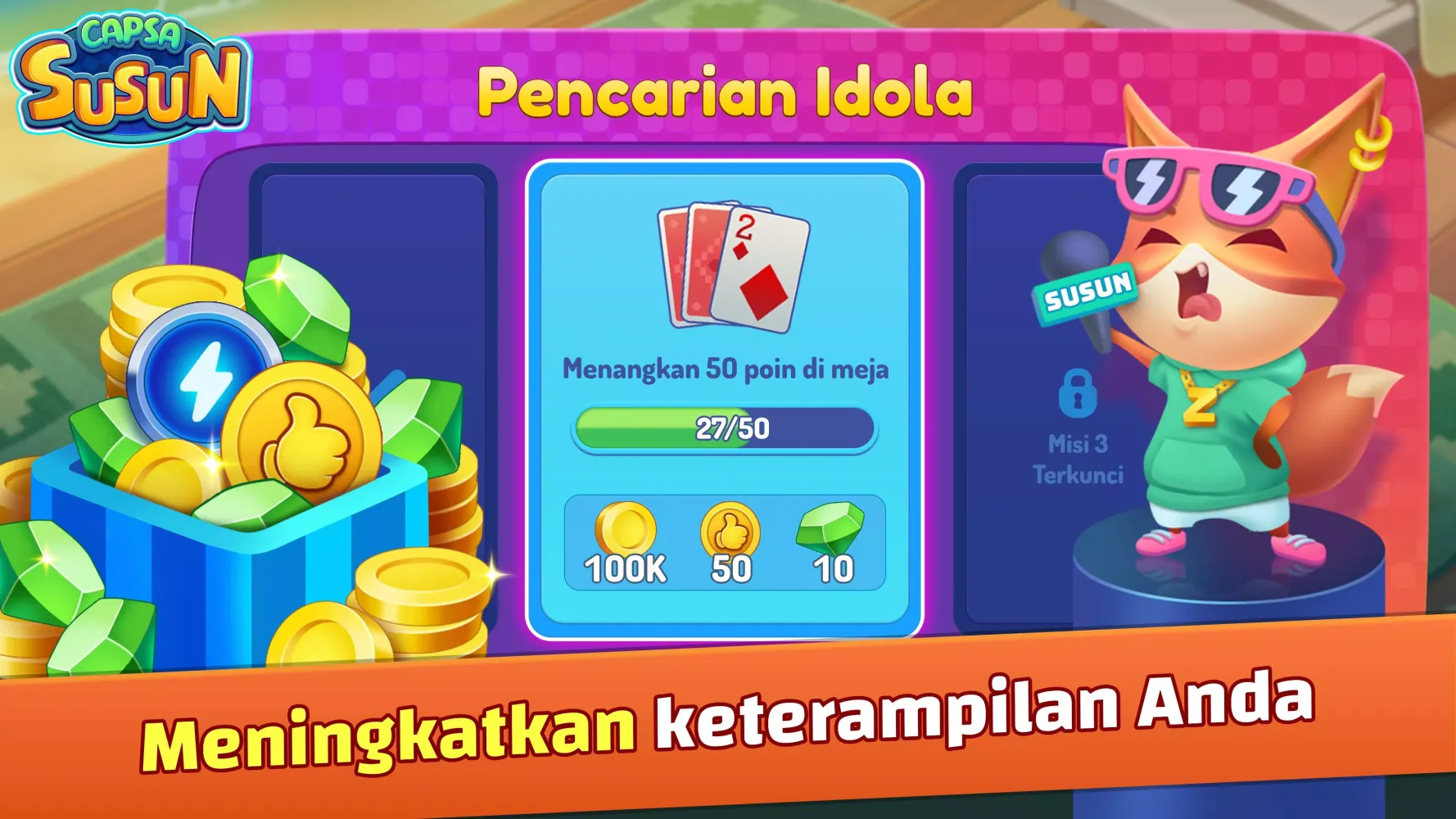 Скриншоты Capsa Susun ZingPlay Kartu