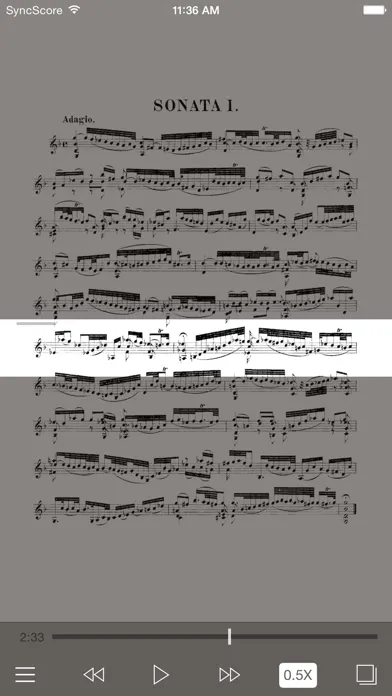 Bach Violin Sonatas & Partitas Screenshots