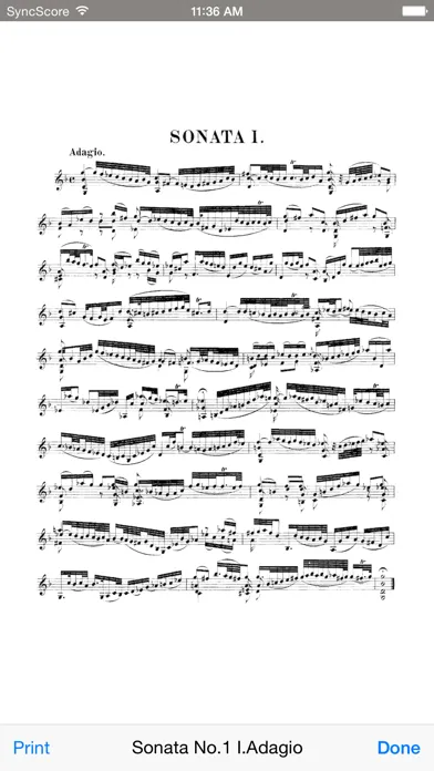 Bach Violin Sonatas & Partitas Screenshots