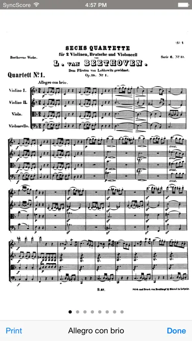 Ảnh chụp màn hình của Beethoven All String Quartets