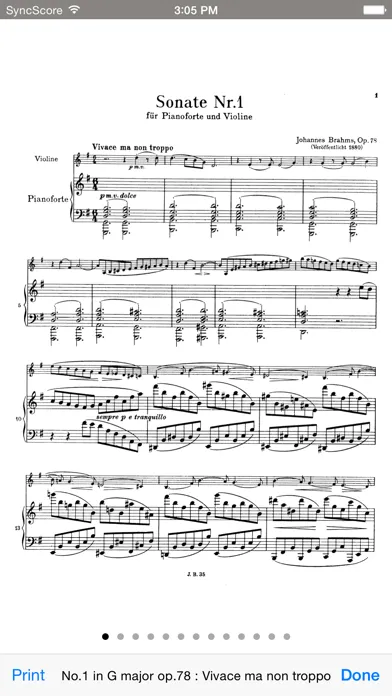 Скриншоты Brahms Violin Sonatas
