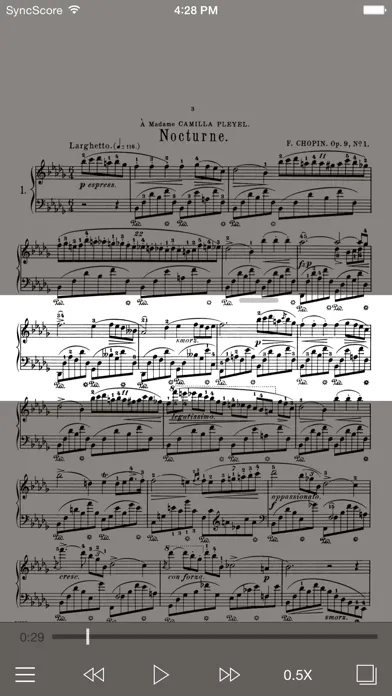 Скриншоты Chopin Nocturnes - SyncScore