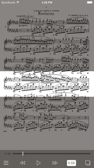 Скриншоты Chopin Nocturnes - SyncScore
