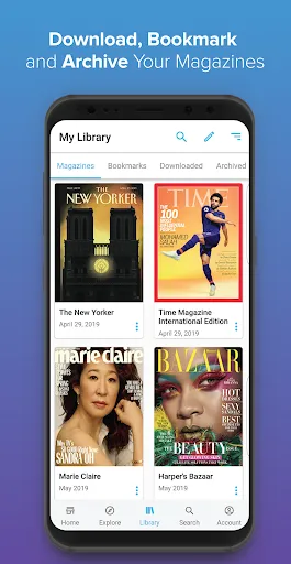 تصاویر ZINIO - Magazine Newsstand