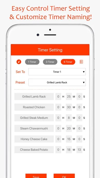 Multi Kitchen & Cooking Timer应用截图