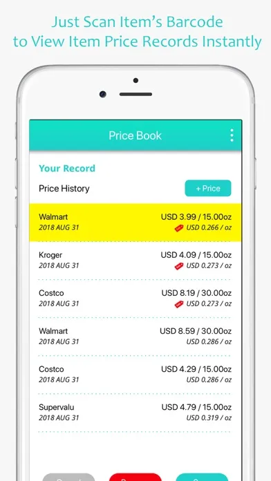 Screenshot di Price Book-Track Grocery Price
