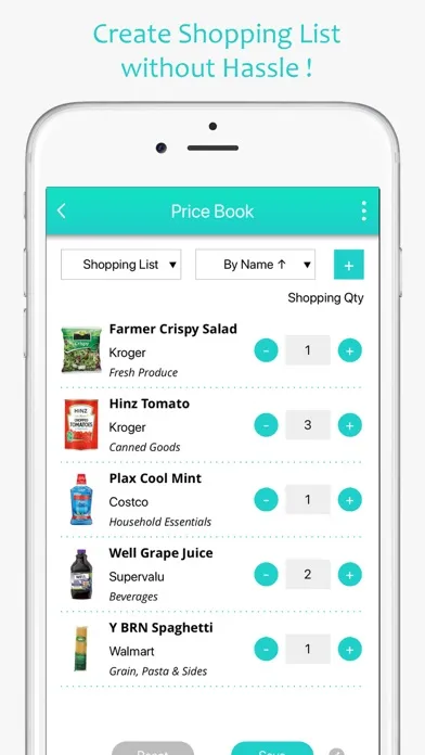 Screenshot di Price Book-Track Grocery Price