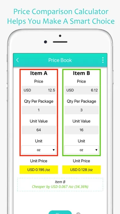 Screenshot di Price Book-Track Grocery Price