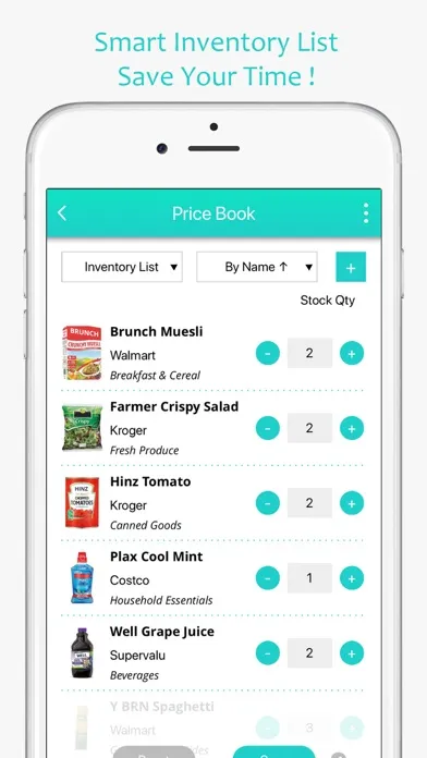 Screenshot di Price Book-Track Grocery Price