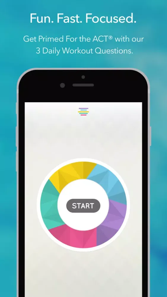 Zrzuty ekranu ACT Daily Test Prep by Zinkerz