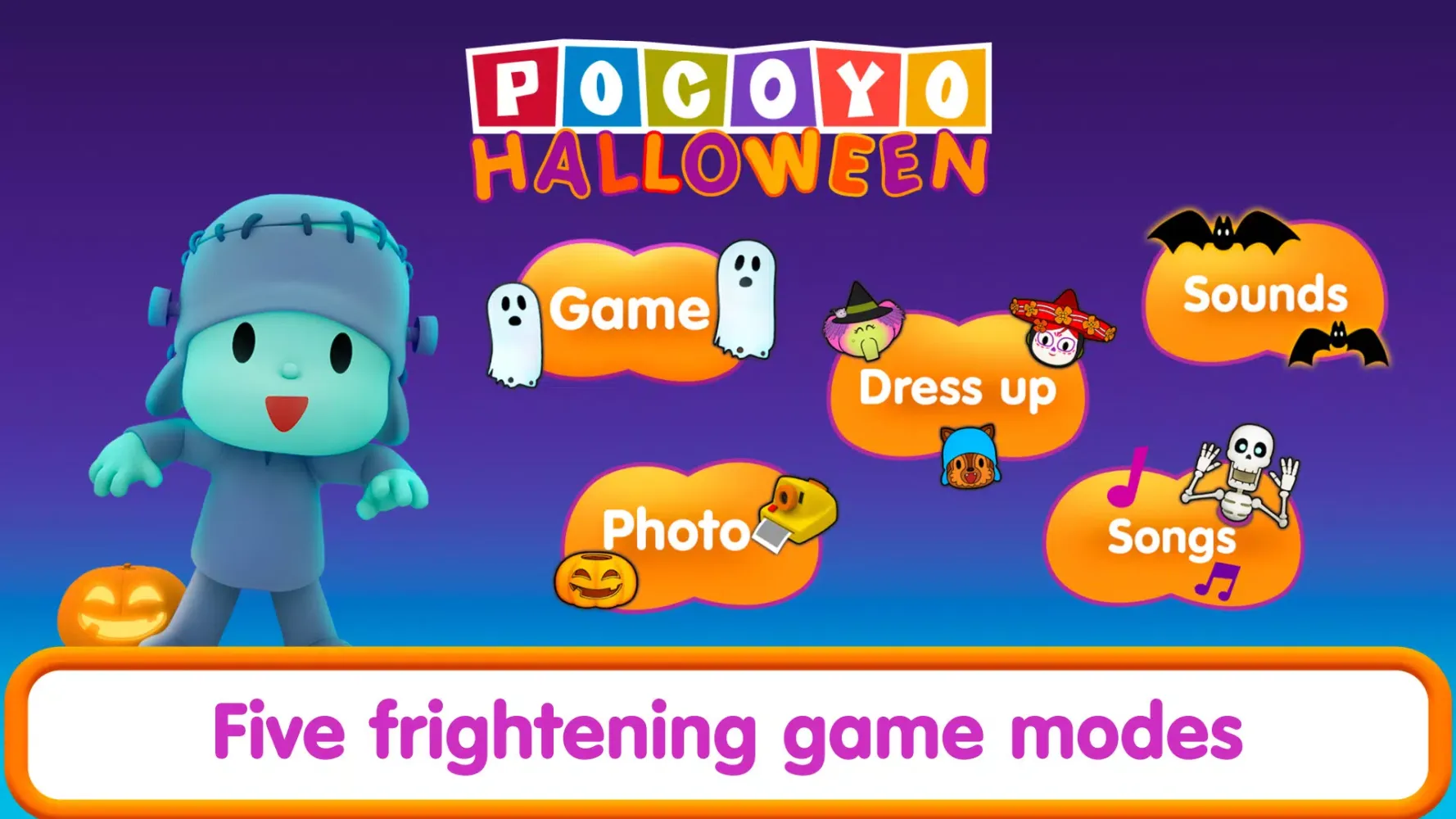 Capturas de pantalla de Pocoyo Halloween