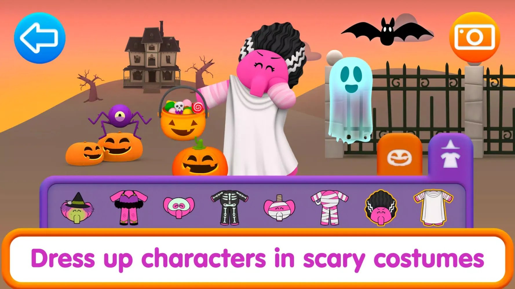 Capturas de pantalla de Pocoyo Halloween