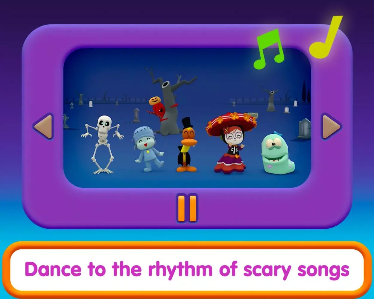 Capturas de pantalla de Pocoyo Halloween