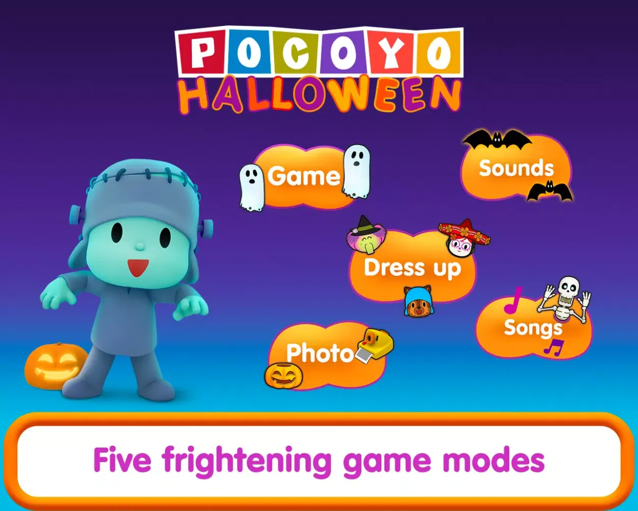 Capturas de pantalla de Pocoyo Halloween