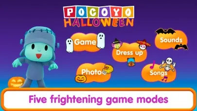 Capturas de pantalla de Pocoyo Halloween