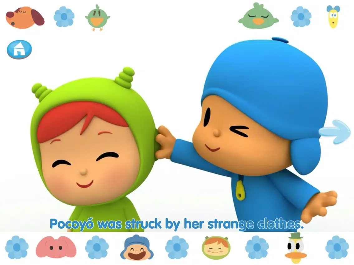 Capturas de tela do Pocoyo Meets Nina Premium iPad 