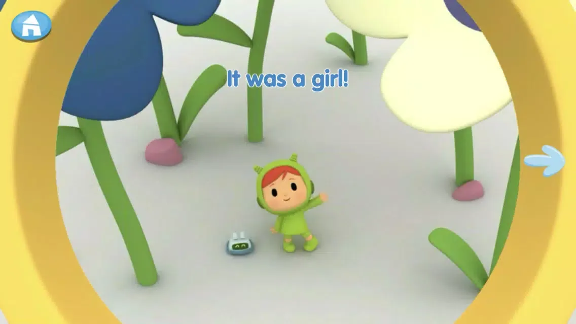 Capturas de tela do Pocoyo Meets Nina Premium