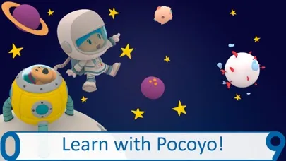 Tangkapan layar Pocoyo 123 Space Adventure