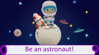 Tangkapan layar Pocoyo 123 Space Adventure