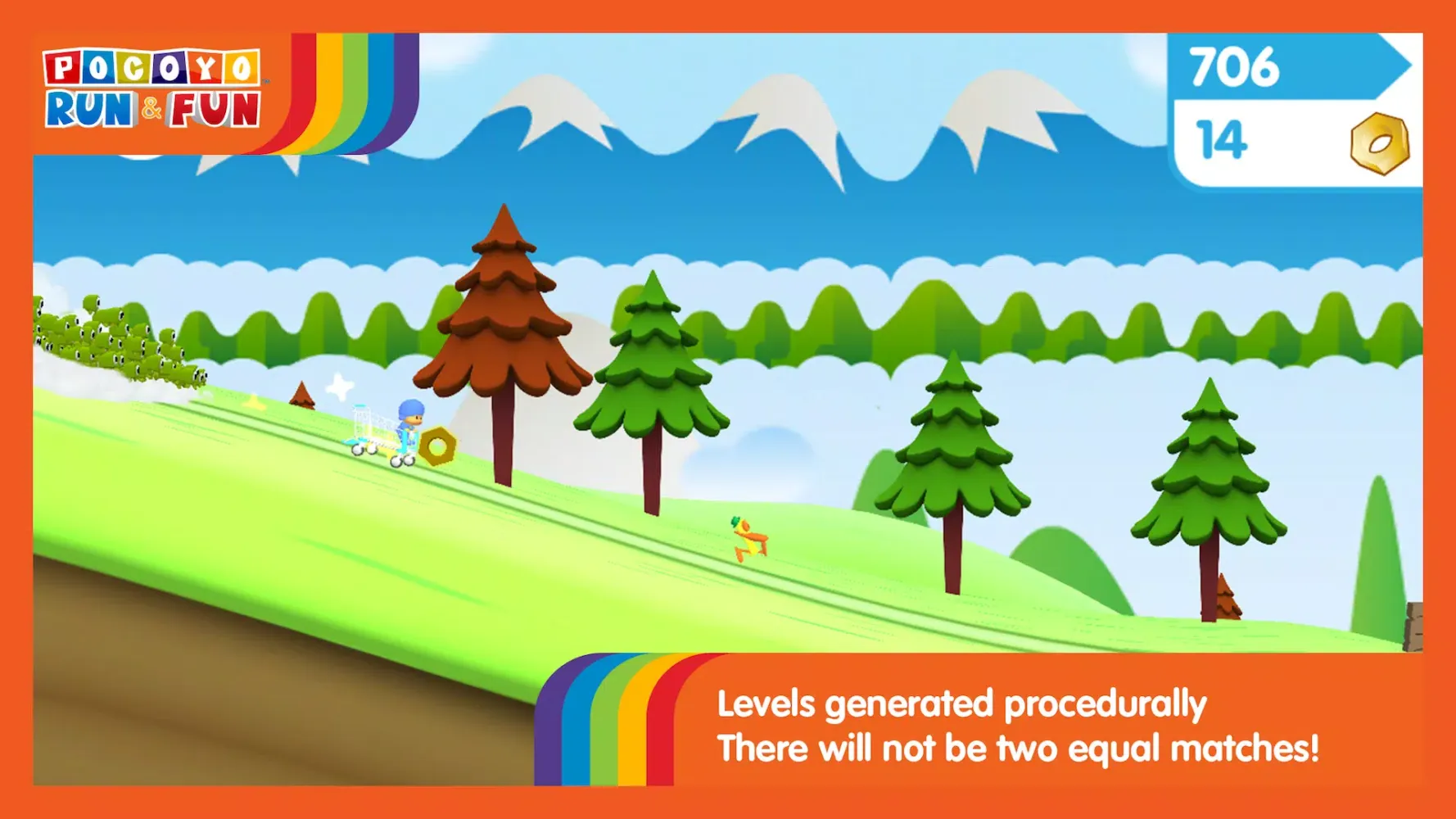 Capturas de pantalla de Pocoyo Run & Fun: Cartoon Jump