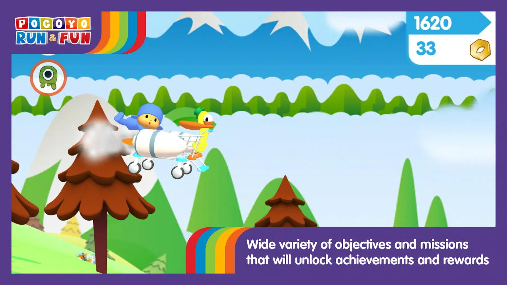 Capturas de pantalla de Pocoyo Run & Fun: Cartoon Jump