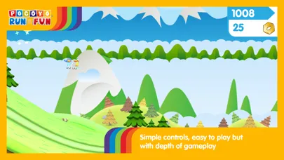 ภาพหน้าจอของ Pocoyo Run & Fun: Hill Racing