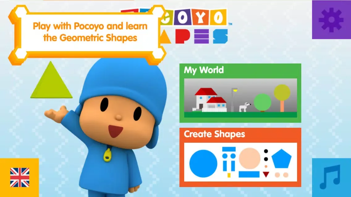 تصاویر Pocoyo Shapes