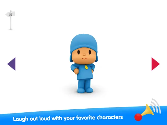 Pocoyo: Sounds Of Animals iPad  스크린샷