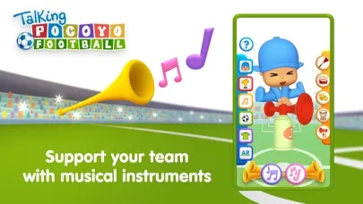 Captures d'écran de Talking Pocoyo Football