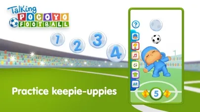 Captures d'écran de Talking Pocoyo Football