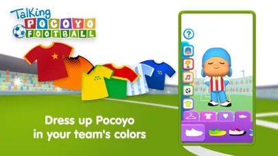 Captures d'écran de Talking Pocoyo Football