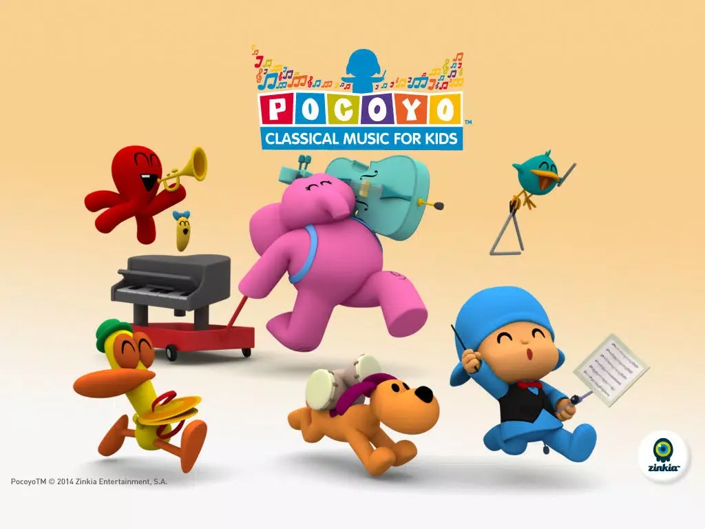 Pocoyo Classical Music Lite iPad  سکرین شاٹس