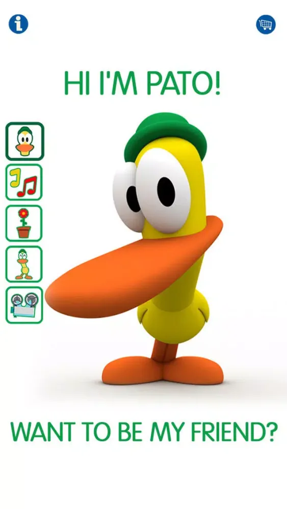 Capturas de pantalla de Talking Pato Premium – Pocoyo´s Friend