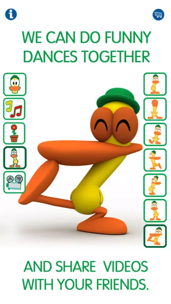 Capturas de pantalla de Talking Pato Premium – Pocoyo´s Friend
