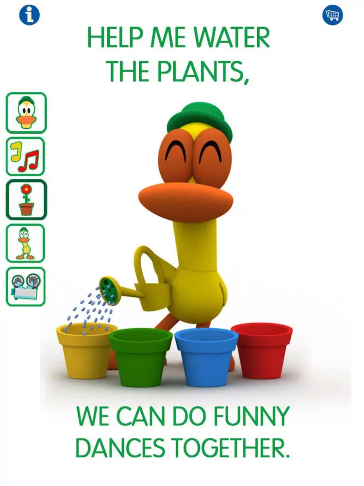 Talking Pato – Pocoyo’s Best Friend HD iPad  سکرین شاٹس