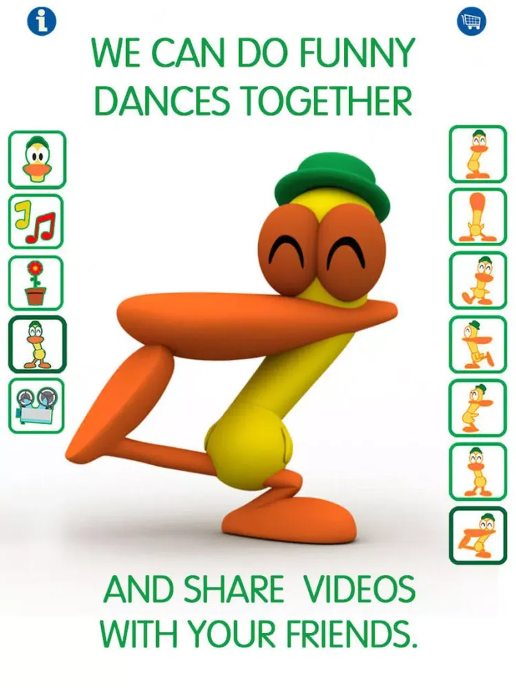 Talking Pato – Pocoyo’s Best Friend HD iPad  سکرین شاٹس