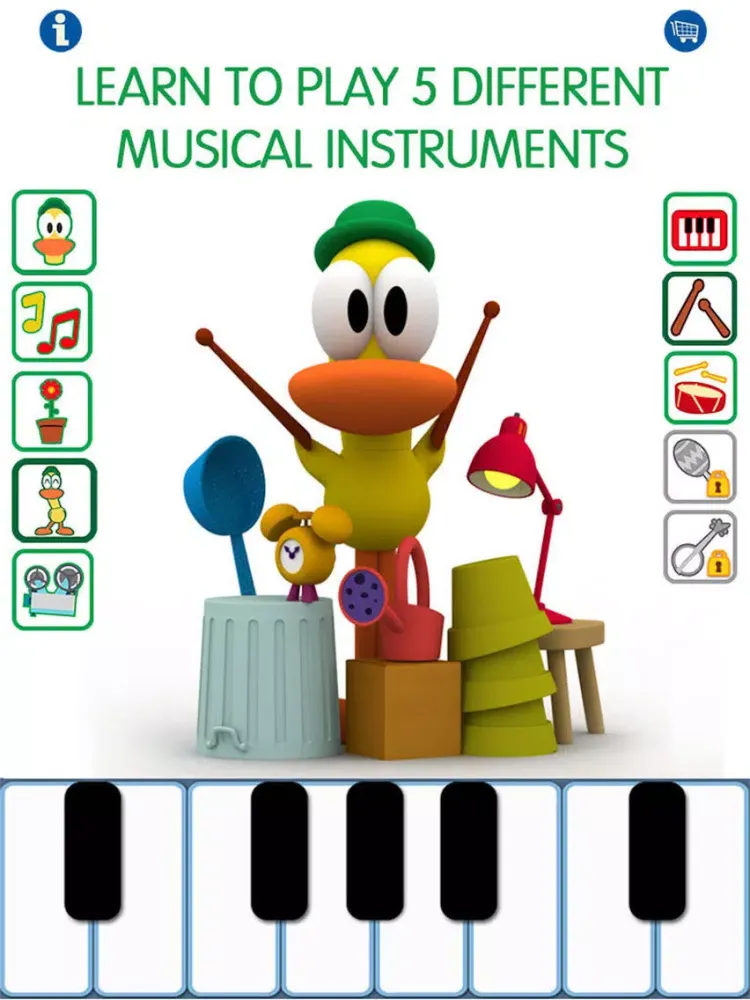 Talking Pato – Pocoyo’s Best Friend HD iPad  سکرین شاٹس