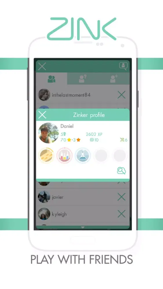 Скриншоты Zink: Play. Create. Share. Think