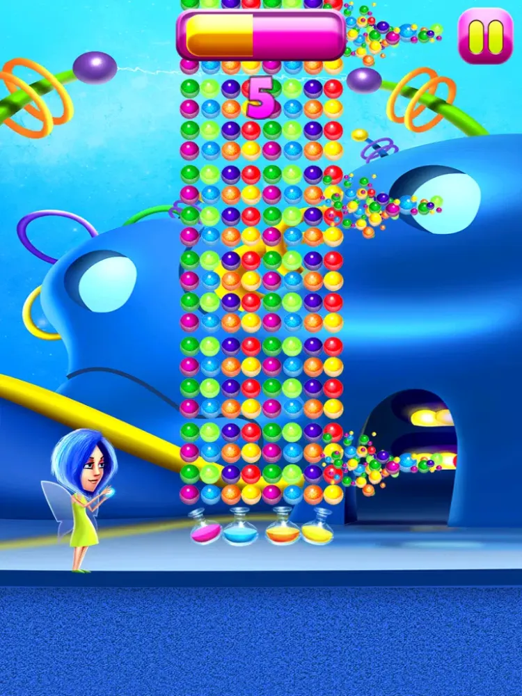 Fairy Princess Joy - Blast Inside and Burst Out Bubbles iPad  Screenshots