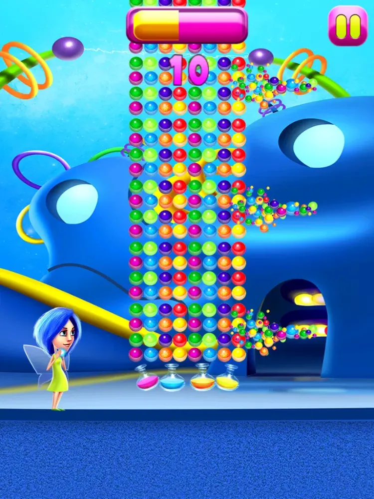 Fairy Princess Joy - Blast Inside and Burst Out Bubbles iPad  Screenshots