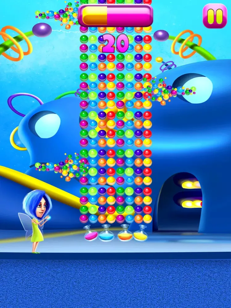 Fairy Princess Joy - Blast Inside and Burst Out Bubbles iPad  Screenshots