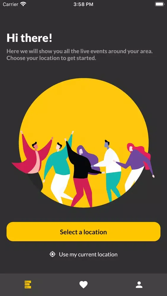 Zrzuty ekranu Eventgelist · Events discovery