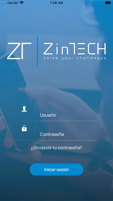 Zrzuty ekranu Zintech Security Access