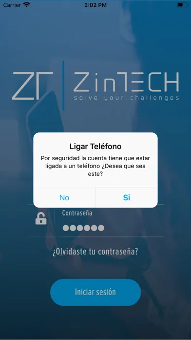 Zrzuty ekranu Zintech Security Access