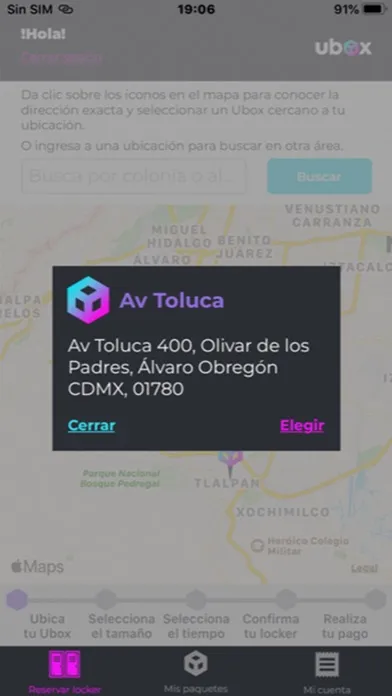 Screenshot di Ubox