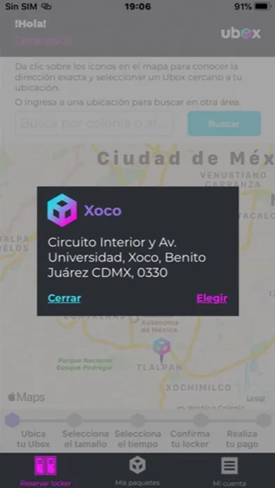 Screenshot di Ubox