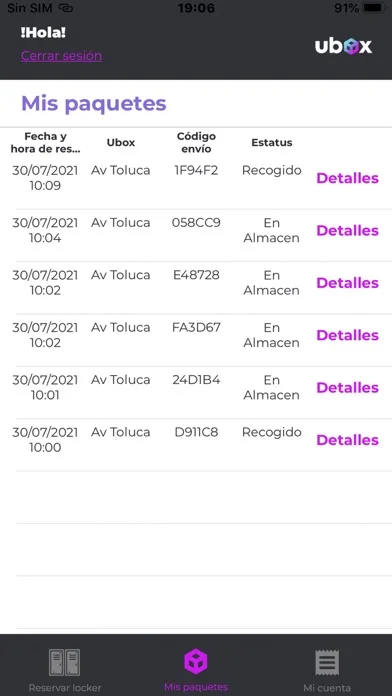 Screenshot di Ubox